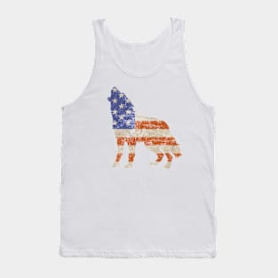 Patriot Howling Wolf Tank Top